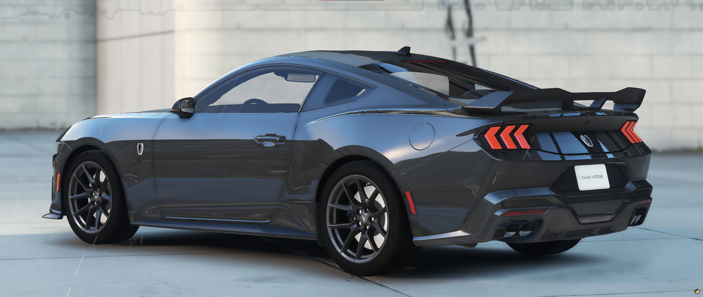 2024 Ford Mustang Dark Horse (Addon Sound)