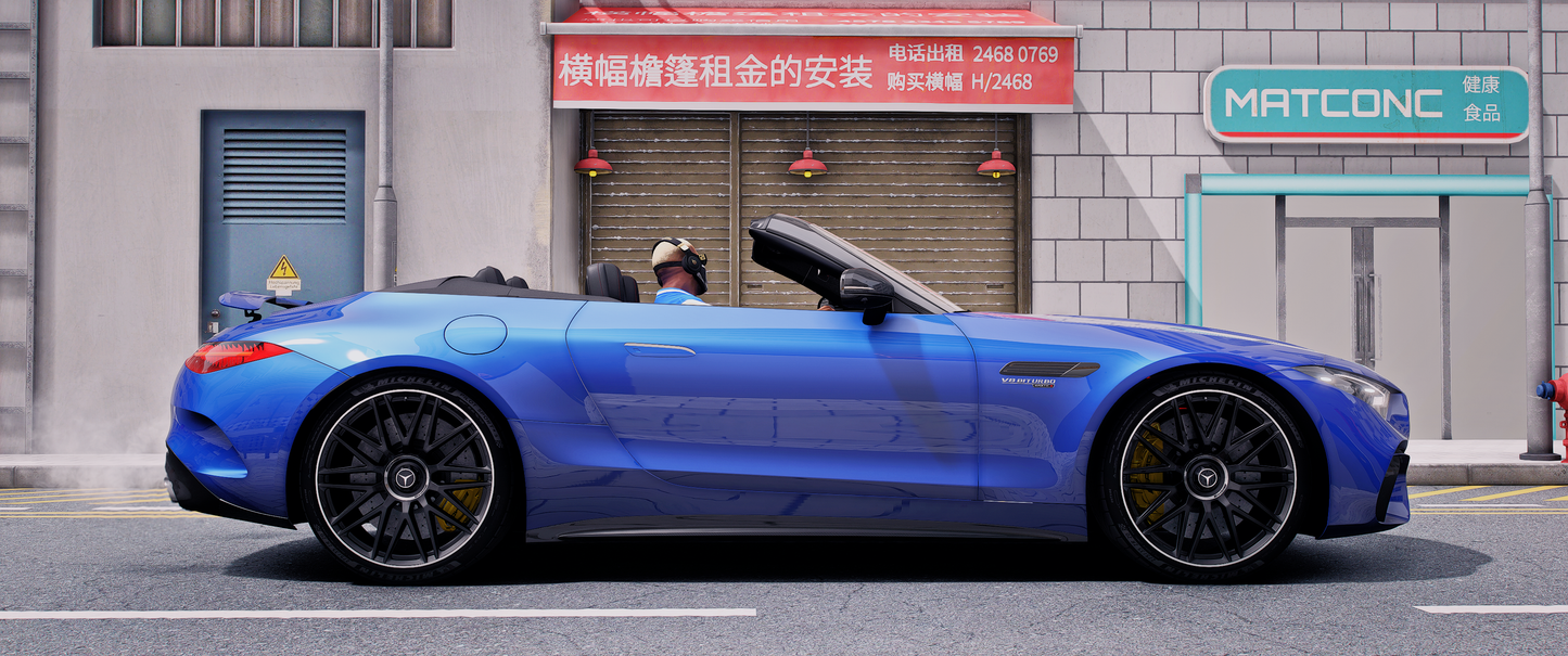 2024 Mercedes SL63 AMG [Animation Roof]