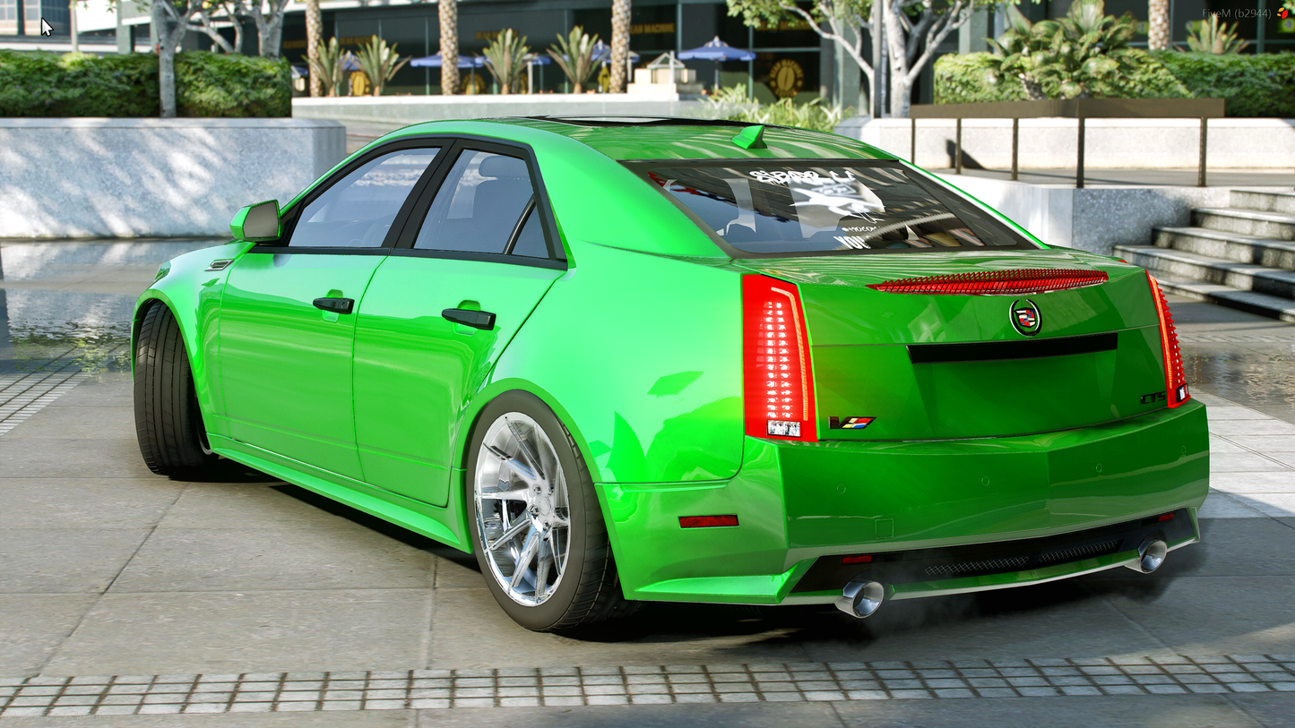 Custom 2011 Caddilac CTS-V On Forgiatos