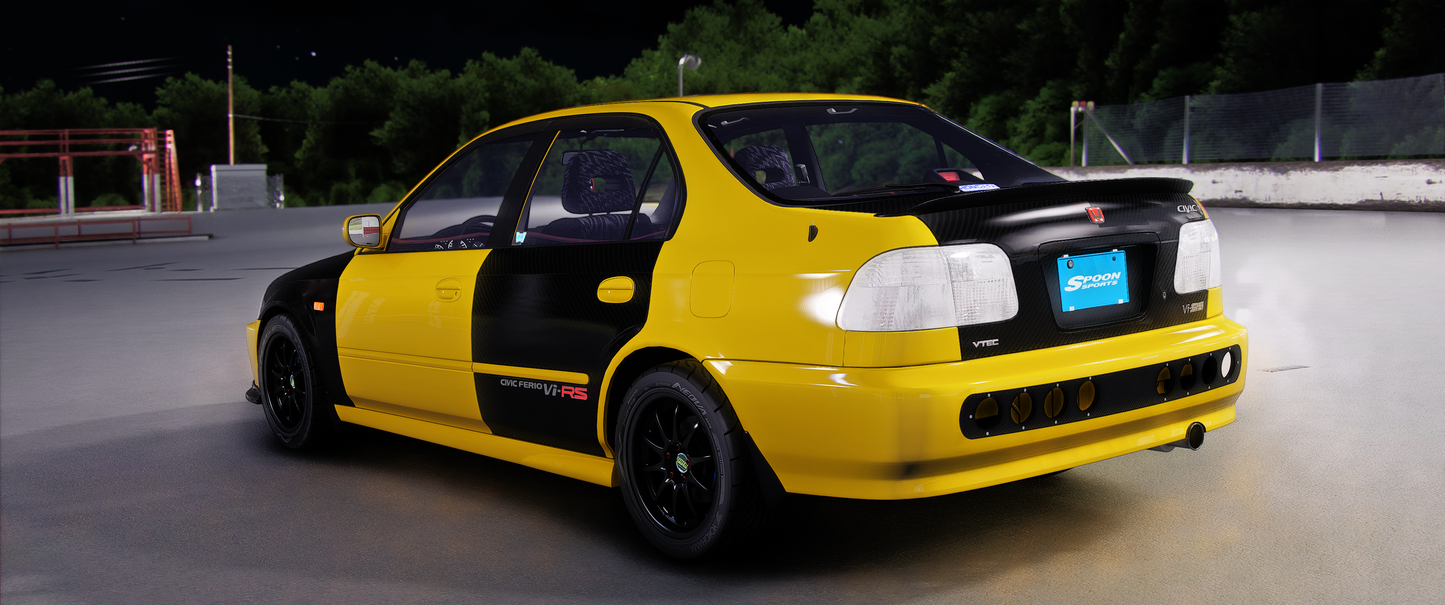 Honda Civic Spoon Sir Nuwels (Tuning Parts)