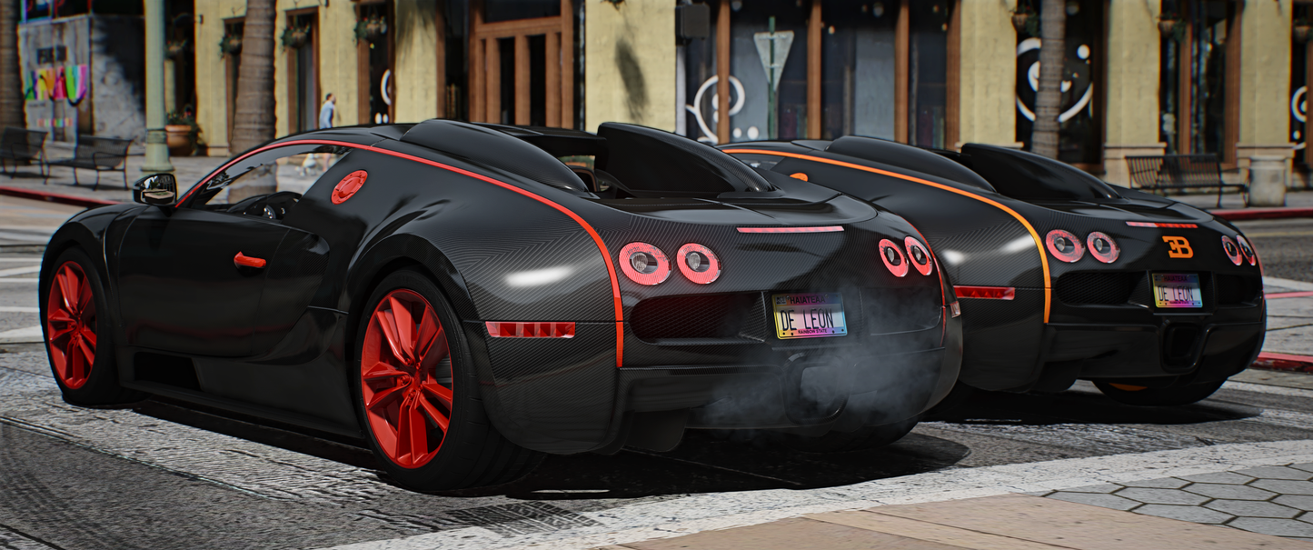 (Badged/Debadged) 2008 Bugatti Veyron Linea Vincero dOro (Mansory)