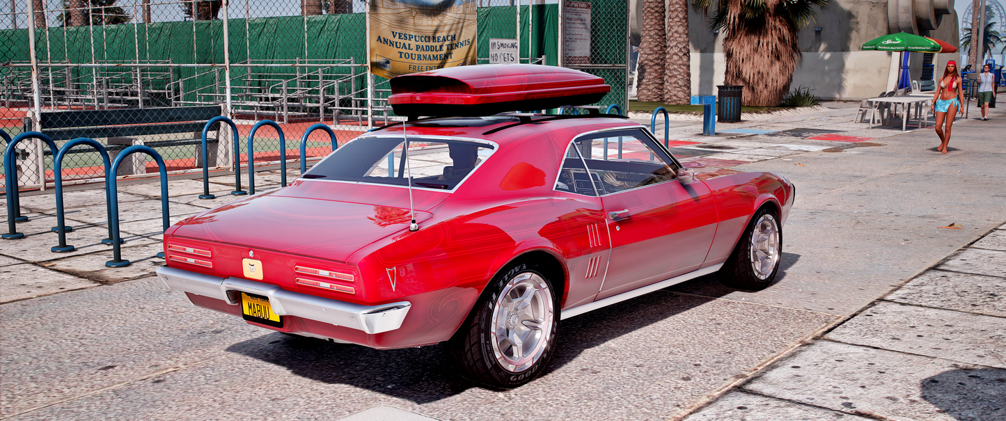 (Debadged) Pontiac Firebird Custom 1968