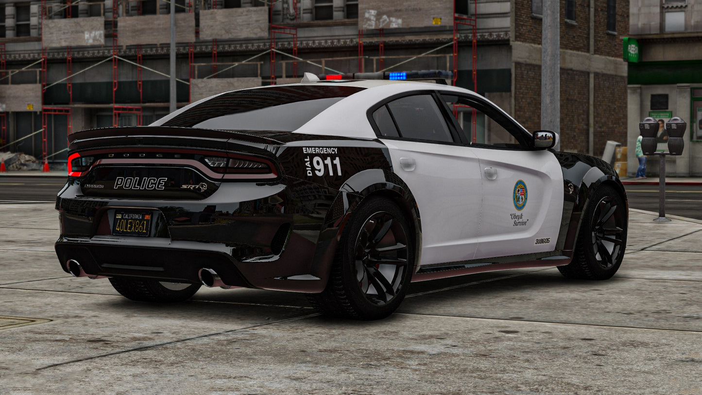 (Badged/Debadged) 2021 Dodge Charger SRT Hellcat Redeye LS Police v1.0