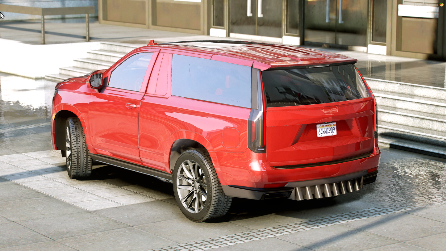 (Debadged) Cadillac Escallade ESV Sport 2 Doors Auto Sunroof 2024