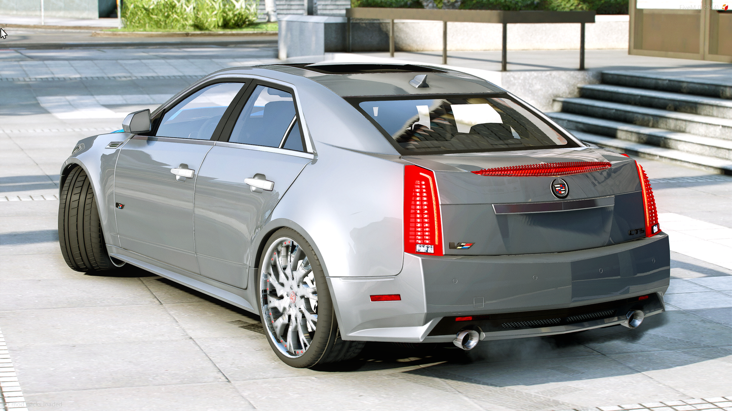 Custom Slideshow 2010 Cadillac CTS-V On Rucci Forged Rims