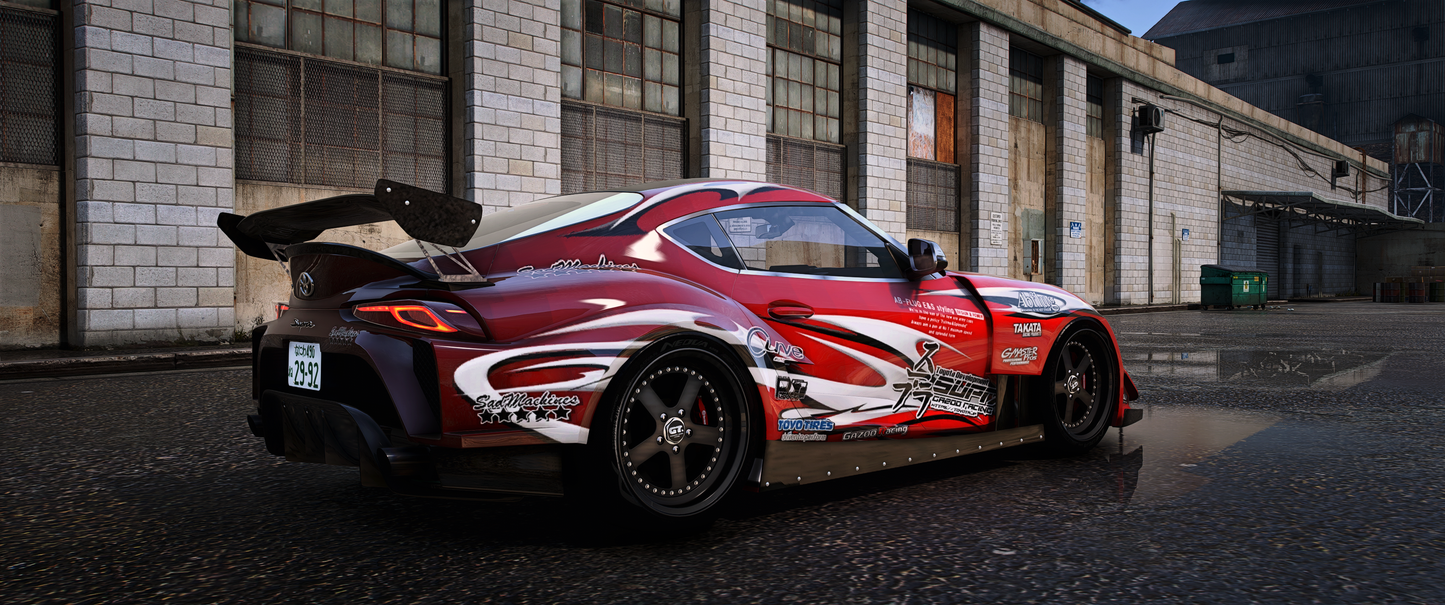 Toyota Supra A90 Abflug