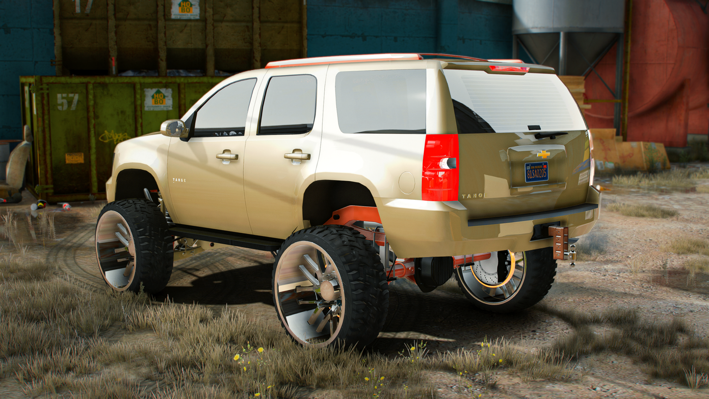 Chevy Tahoe Lifted 2008