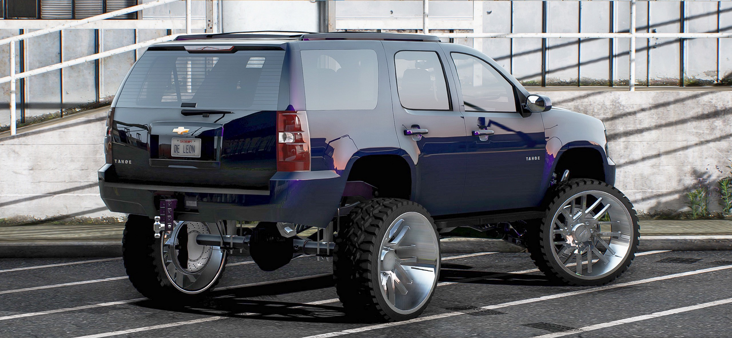 Chevy Tahoe Lifted 2008