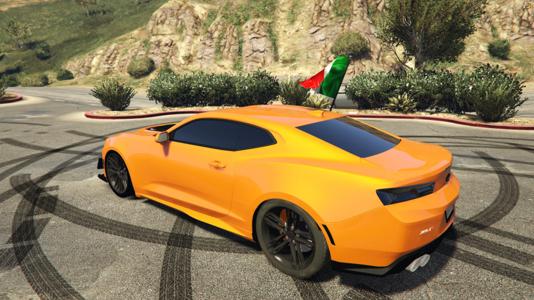 Custom Slideshow Chevrolet Camaro ZL1 With Mexican Flag – AIO Cars FiveM