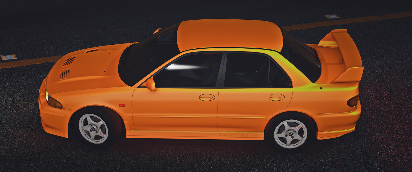 Mitsubishi Lancer III Evo Model Features