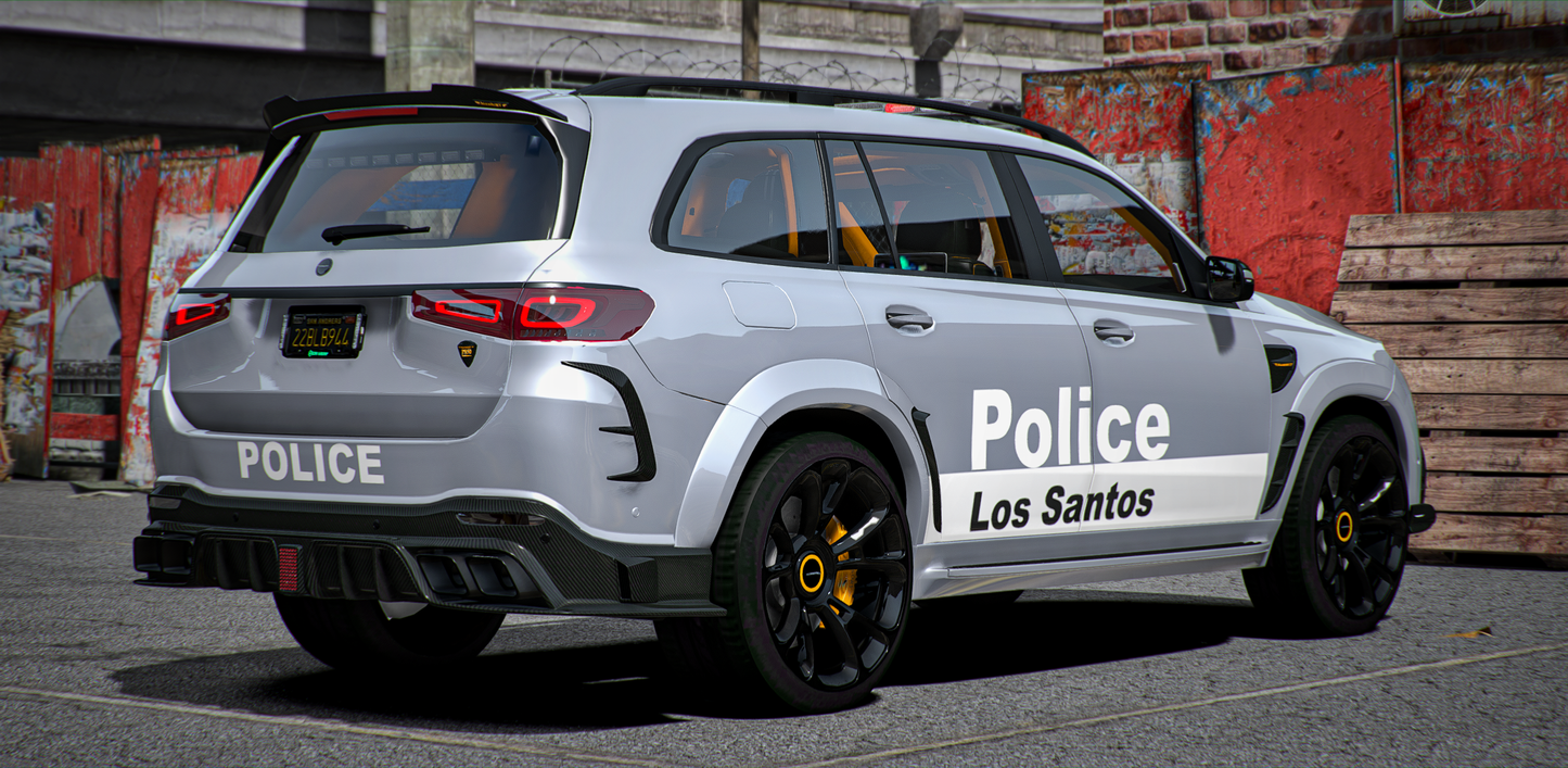 Mercedes-Benz Maybach Mansory GLS P850 Police