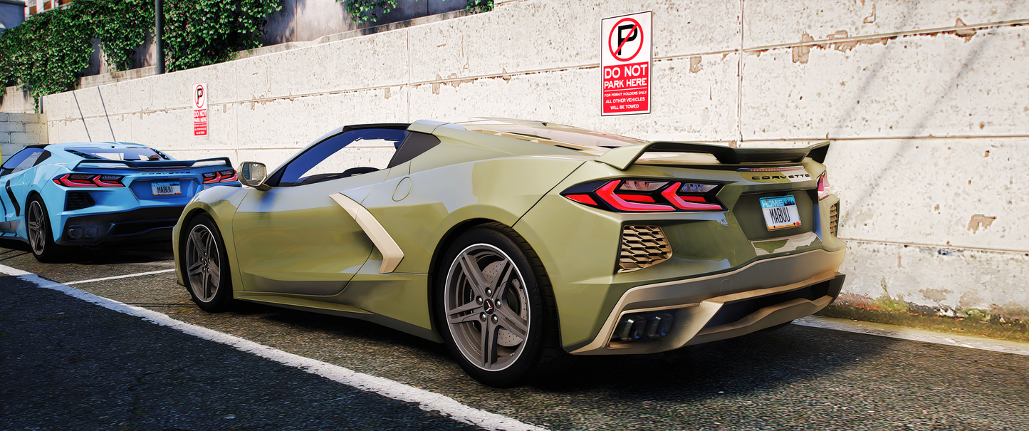 (Badged/Debadged) 2023 Chevrolet Corvette C8 1LT & 3LT