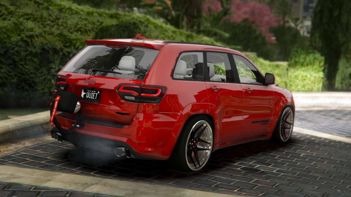 Jeep Trackhawk Quiet with Custom Props (6 seater) – AIO Cars FiveM