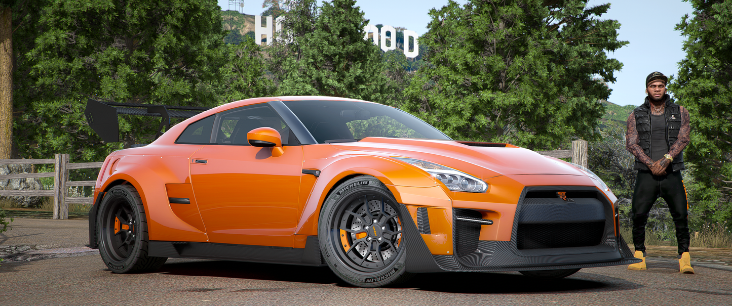 Robot Craftsman Godzilla Widebody Nissan GTR