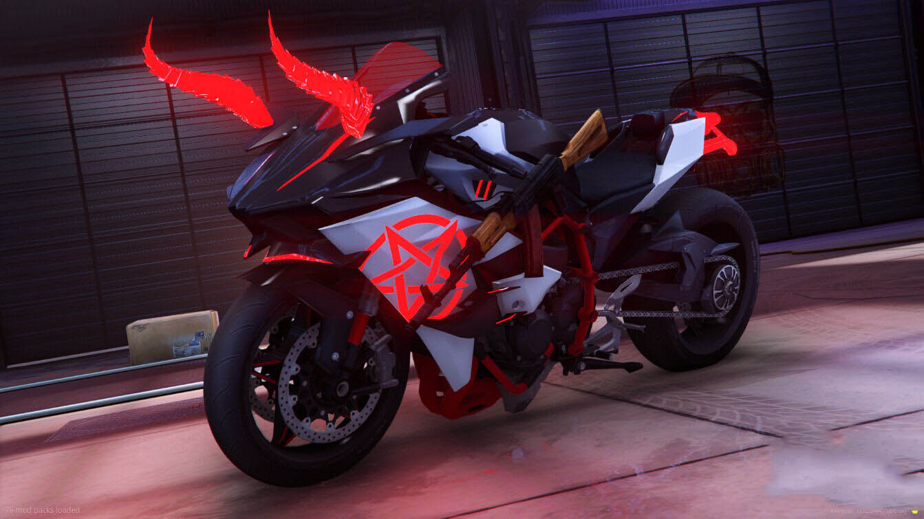 Ninja H2 Firestarter (Addon Sound)