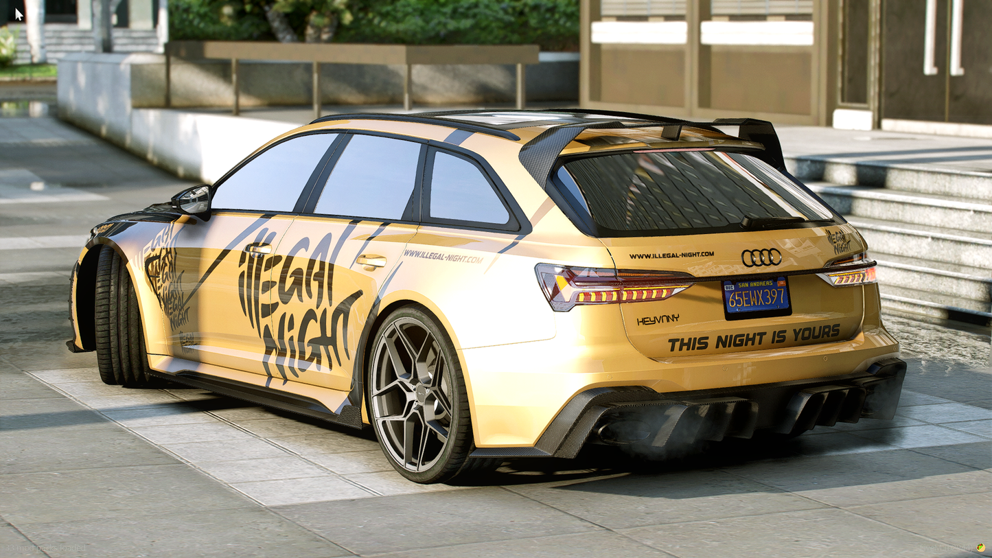 Audi RS6 Keyvany Illegal Night