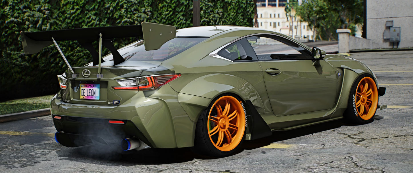 2016 Lexus RC-F Drift