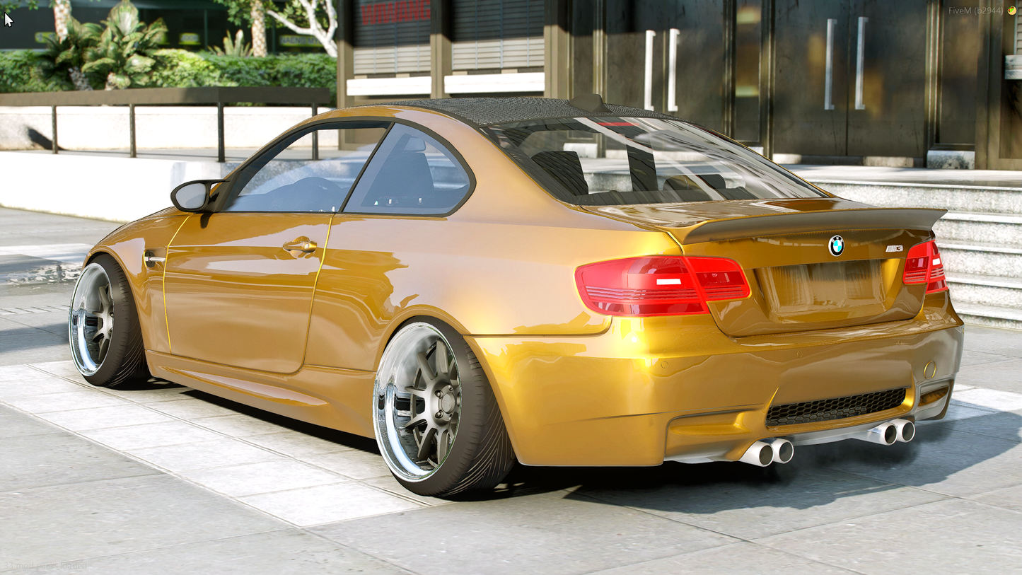 Custom BMW M3 E92 Stanced