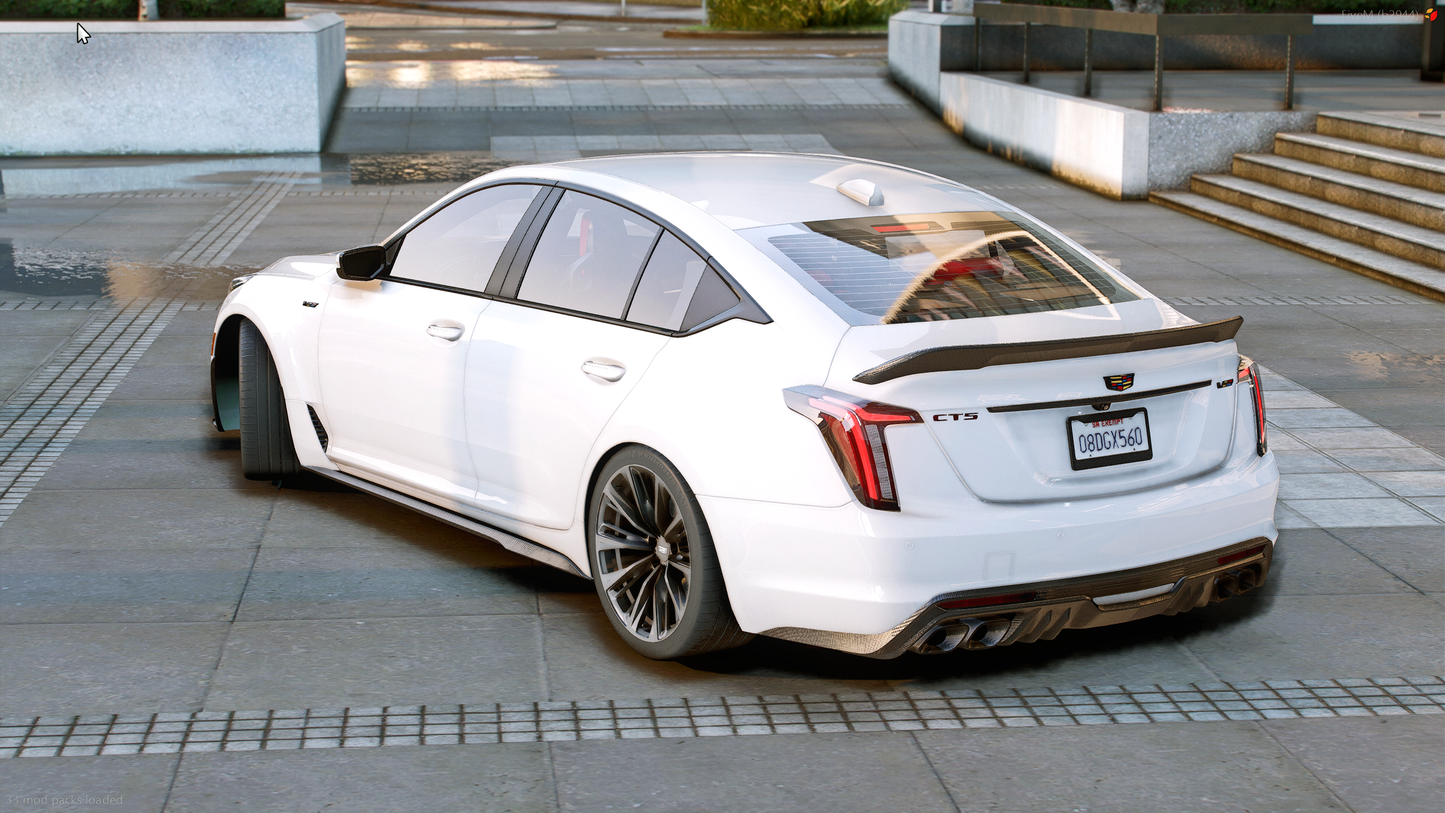 Custom Cadillac CT5-V With Working Windows