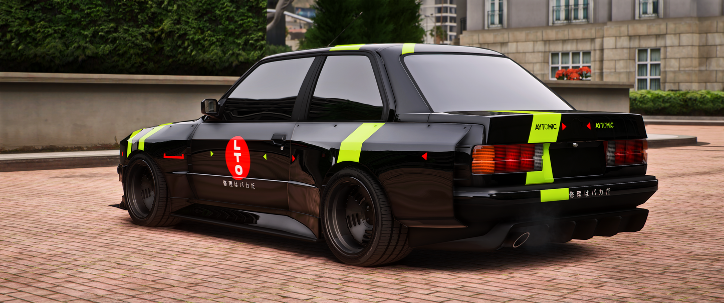 (Debadged) BMW E30 Kyza