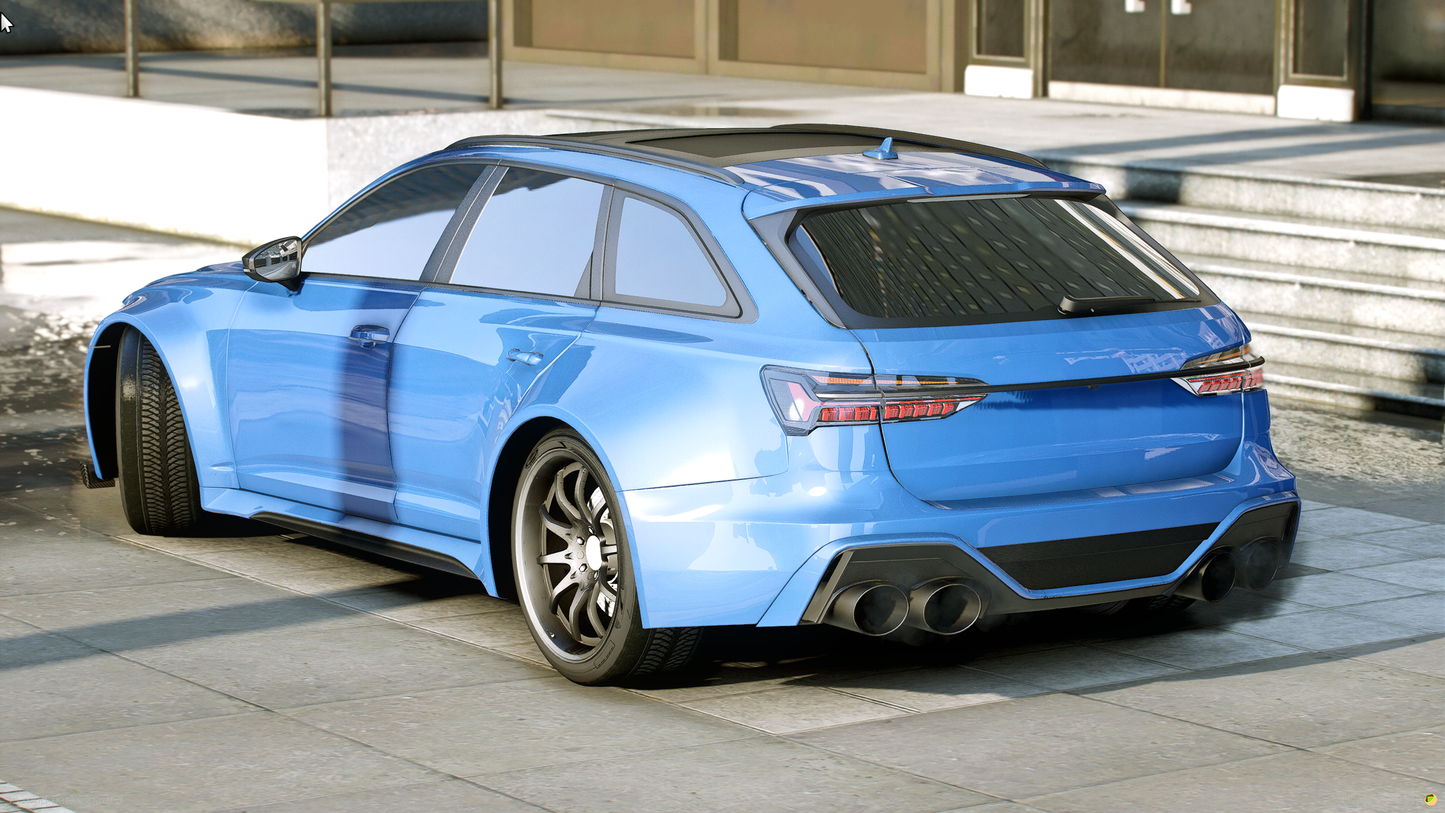 (Debadged) Audi RS6 Widebody