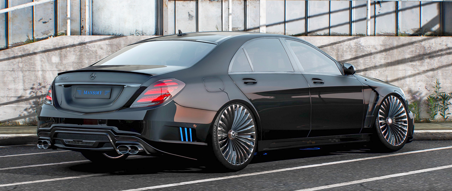 Mercedes Benz S63 Wald W222 Mansory