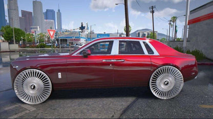 Rolls Royce Phantom On Big Cap Forgis
