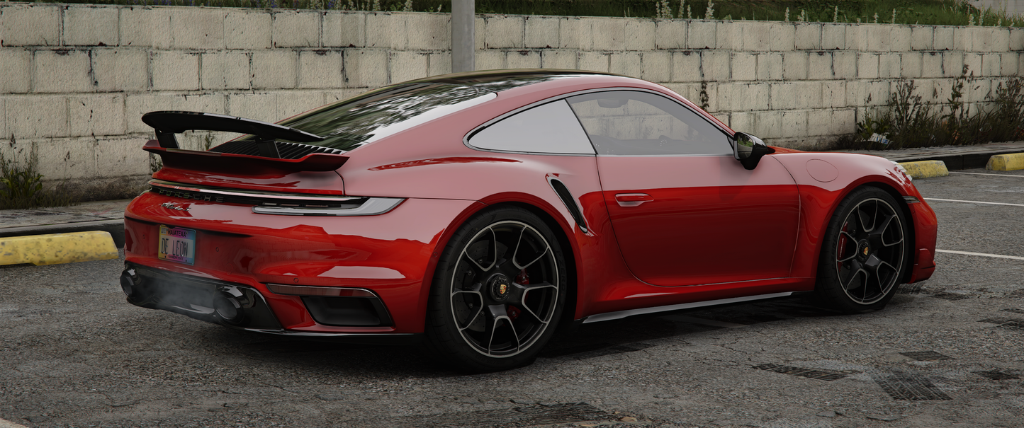 2021 Porsche 911 Turbo S [Animated Spoiler]