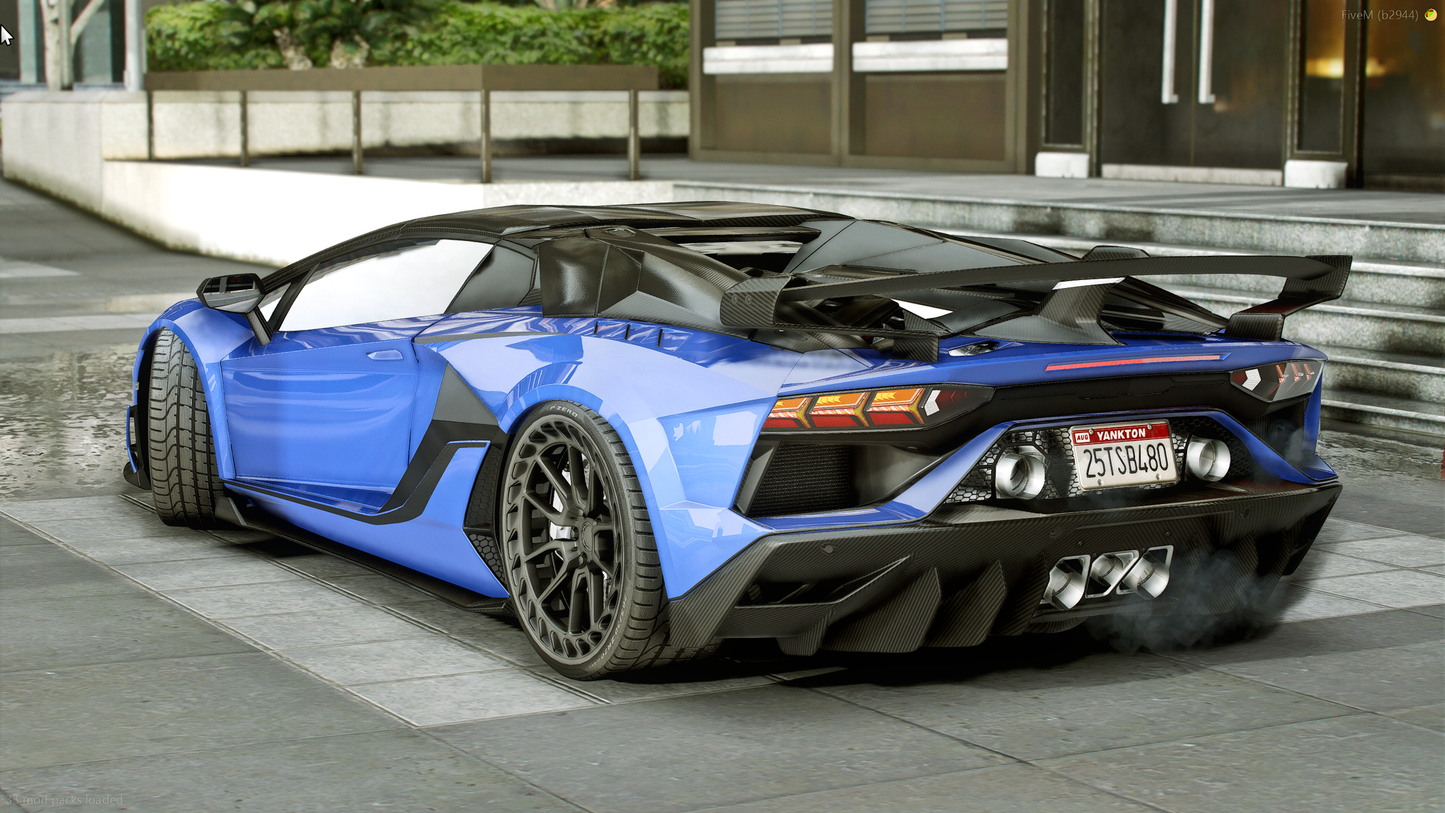 (Debadged) Lamborghini Aventador SVJ Roadster Twin Turbo