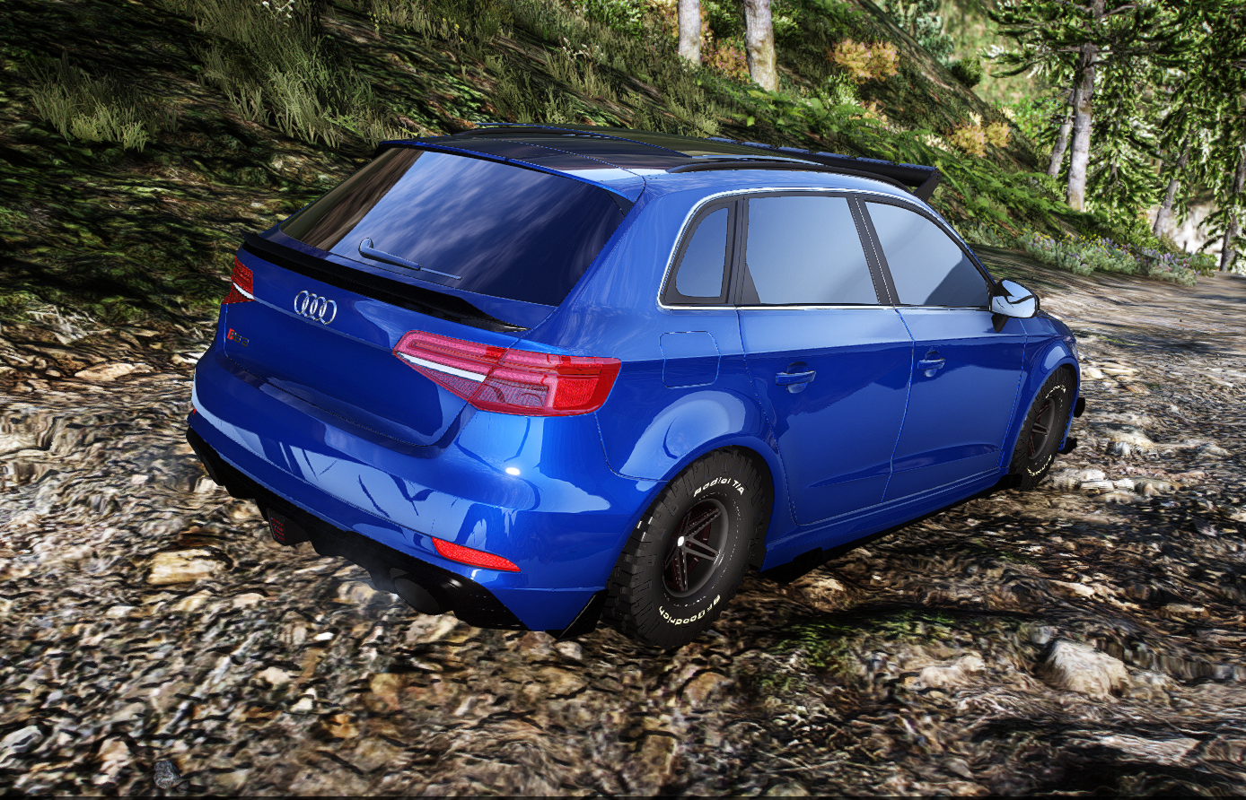 Audi RS3 Off Road Edition (Tunings + 5 Seater)