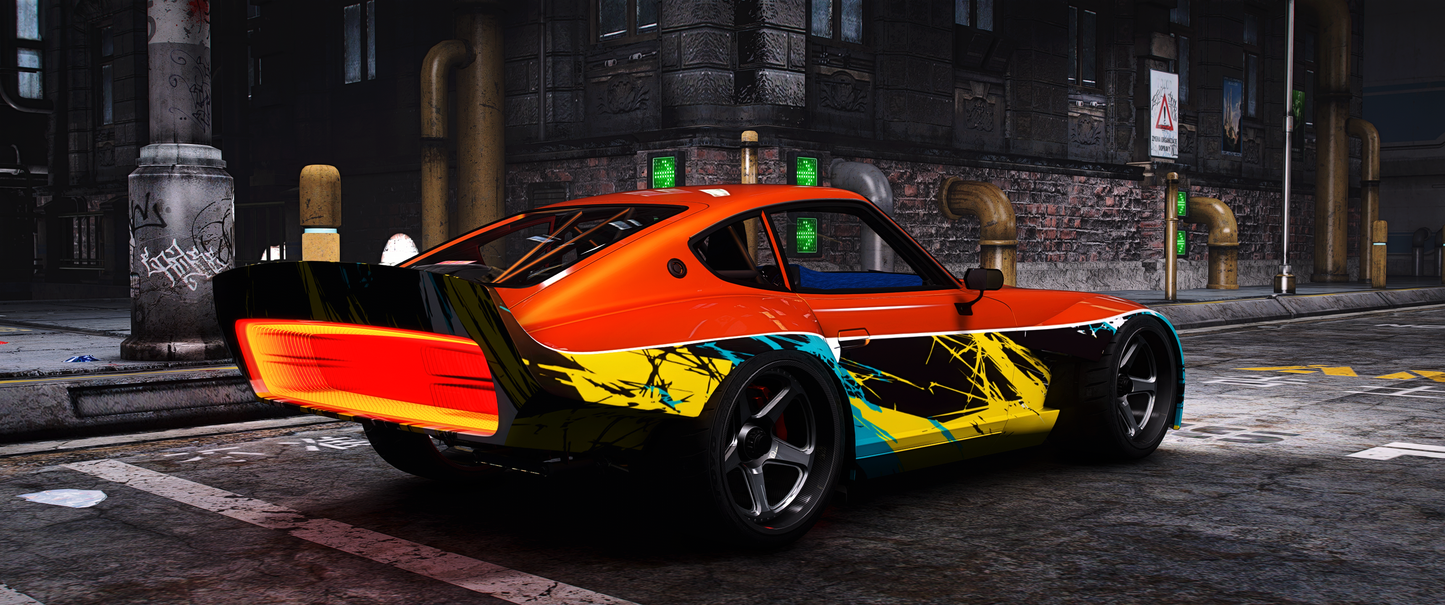 Custom Cworks Nissan 240ZX Drift Car