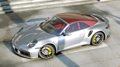 Porsche 911 Turbo S Cabriolet (Removable Roof)`