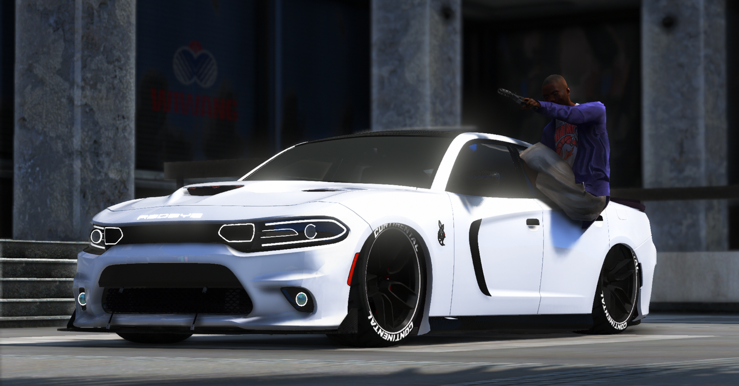 Dodge Charger Redeye Scatpack 6 Seater Slider (+ Props)