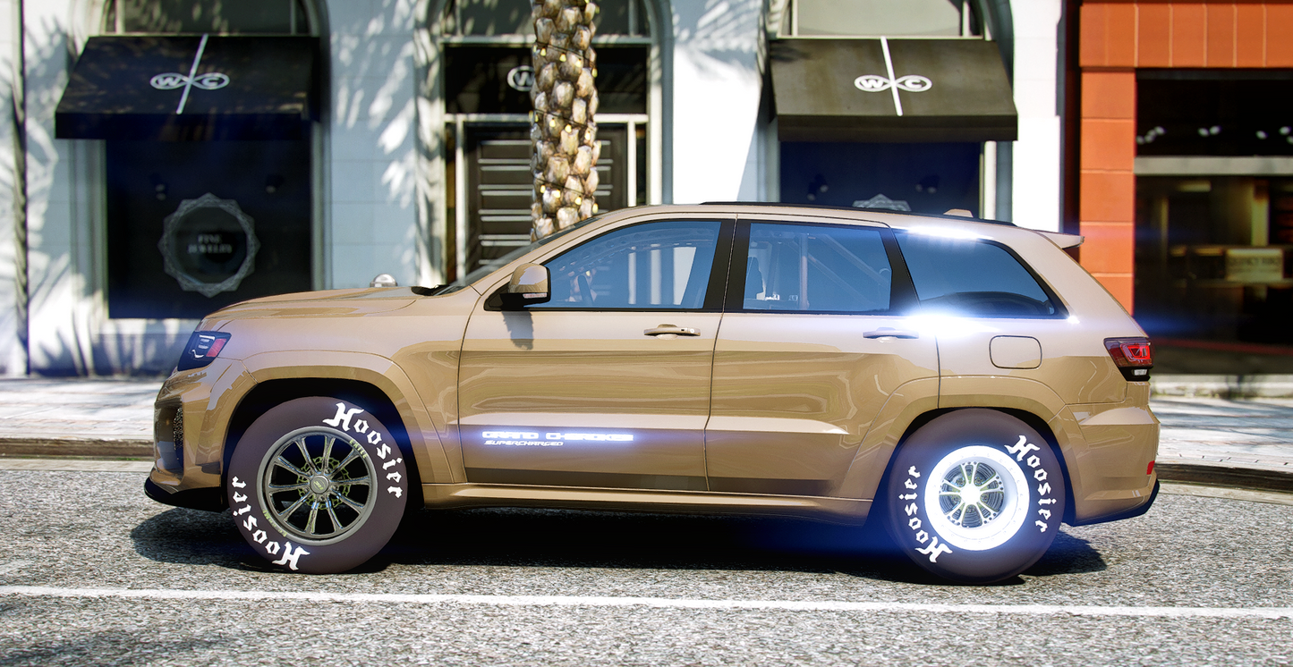 Drag Jeep Grand Cherokee Trackhawk