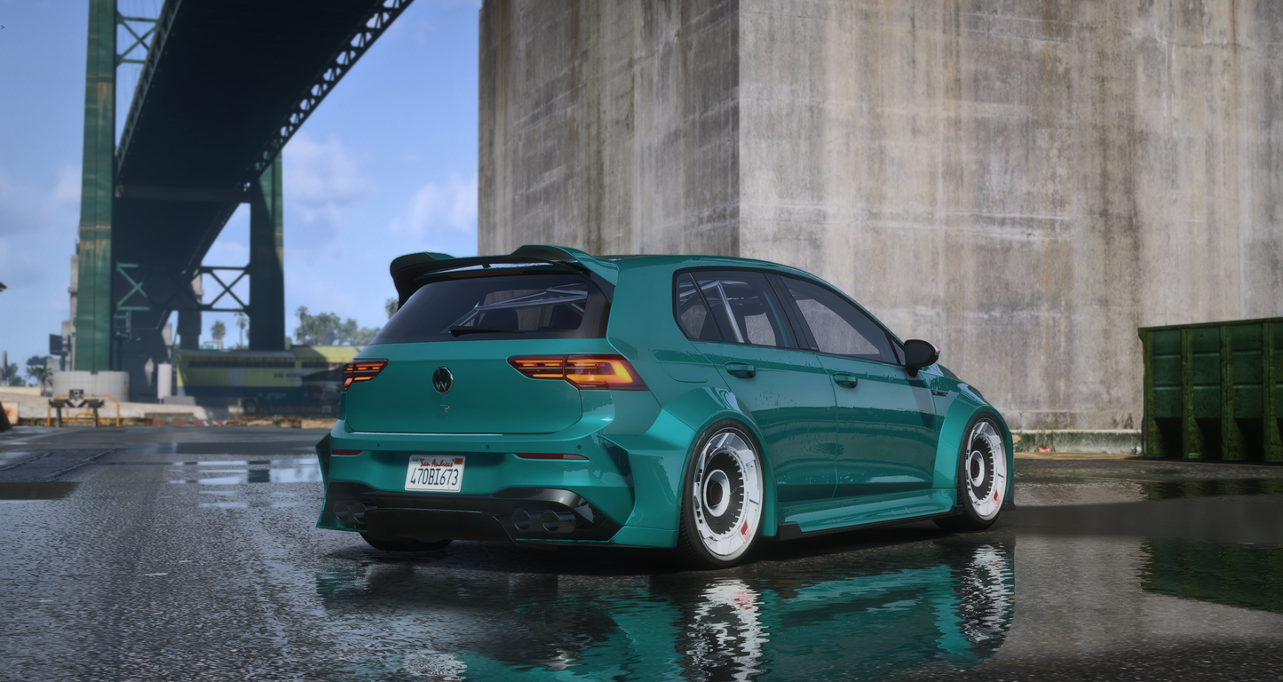 Volkswagen Golf R 2022 (Tuning)