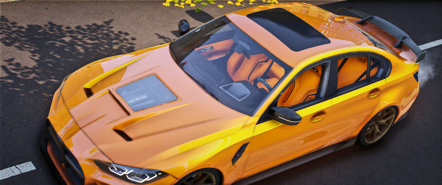 BMW M3 Adro G80 (Tuning Parts + Addon Sound)