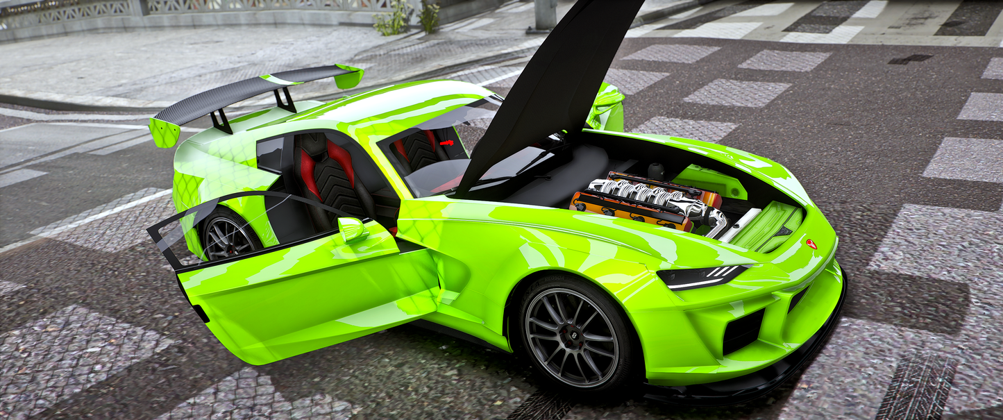 (Lore Friendly) Bravado Mamba (Tuning Parts + Templated)