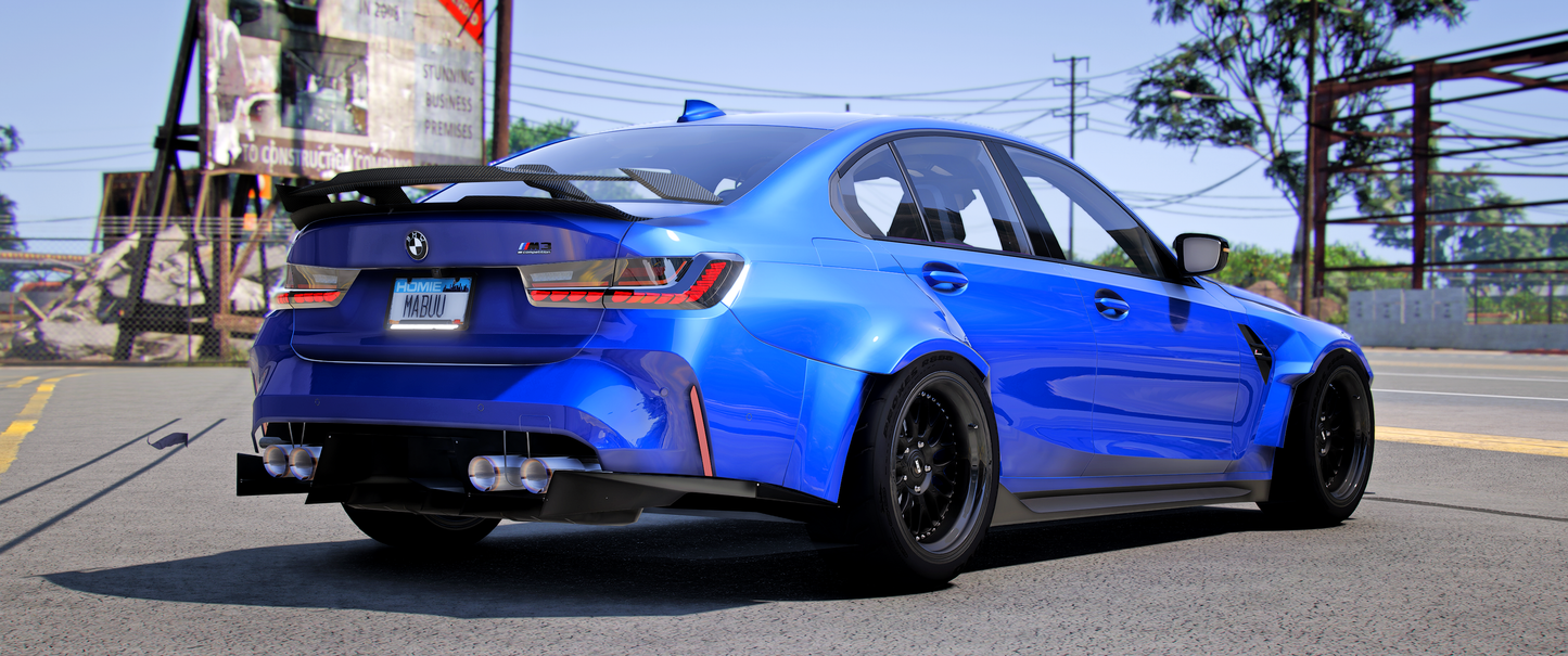 2021 Widebody BMW M3 G80 Comp With [Animated Windows]