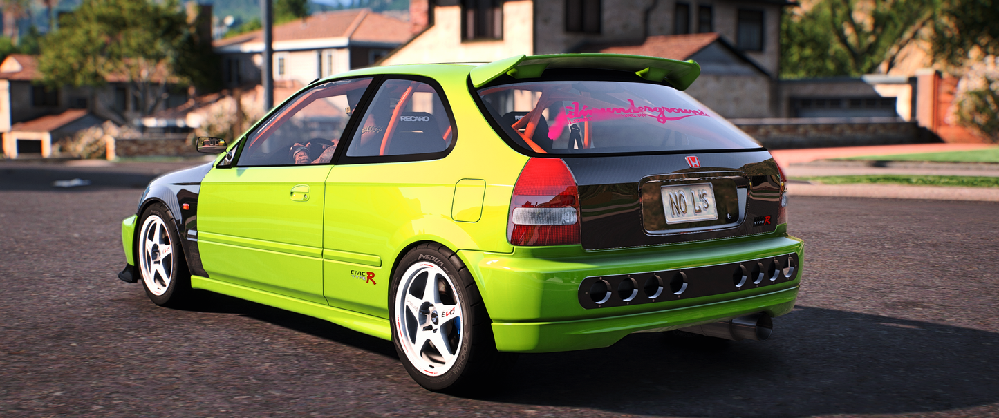 Honda EK9 Nuwels