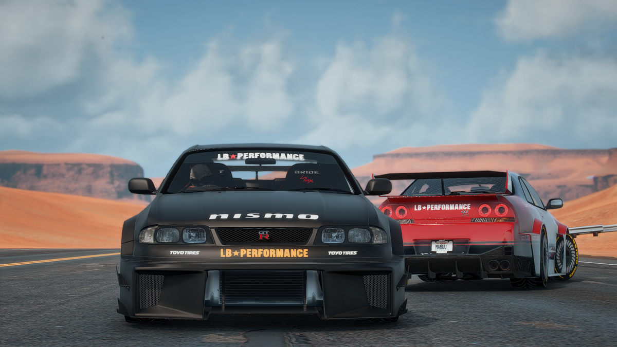 Fivem Car R33 Nissan Skyline R33 LBWK – AIO Cars FiveM