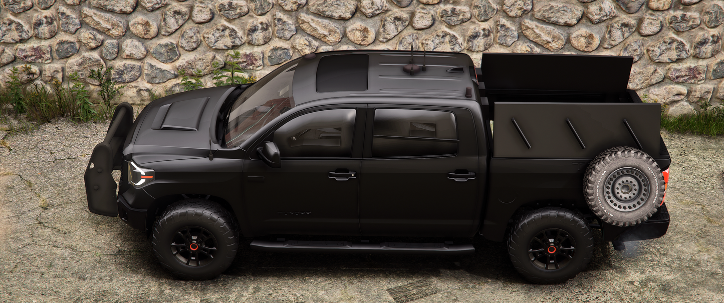 Armored Toyota Tundra TRD