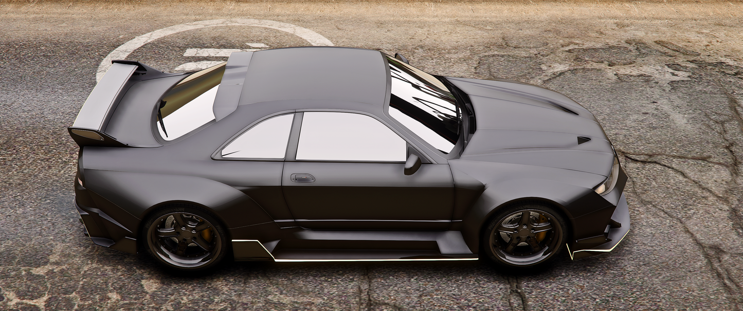 (Debadged) Nissan R33 Venuum