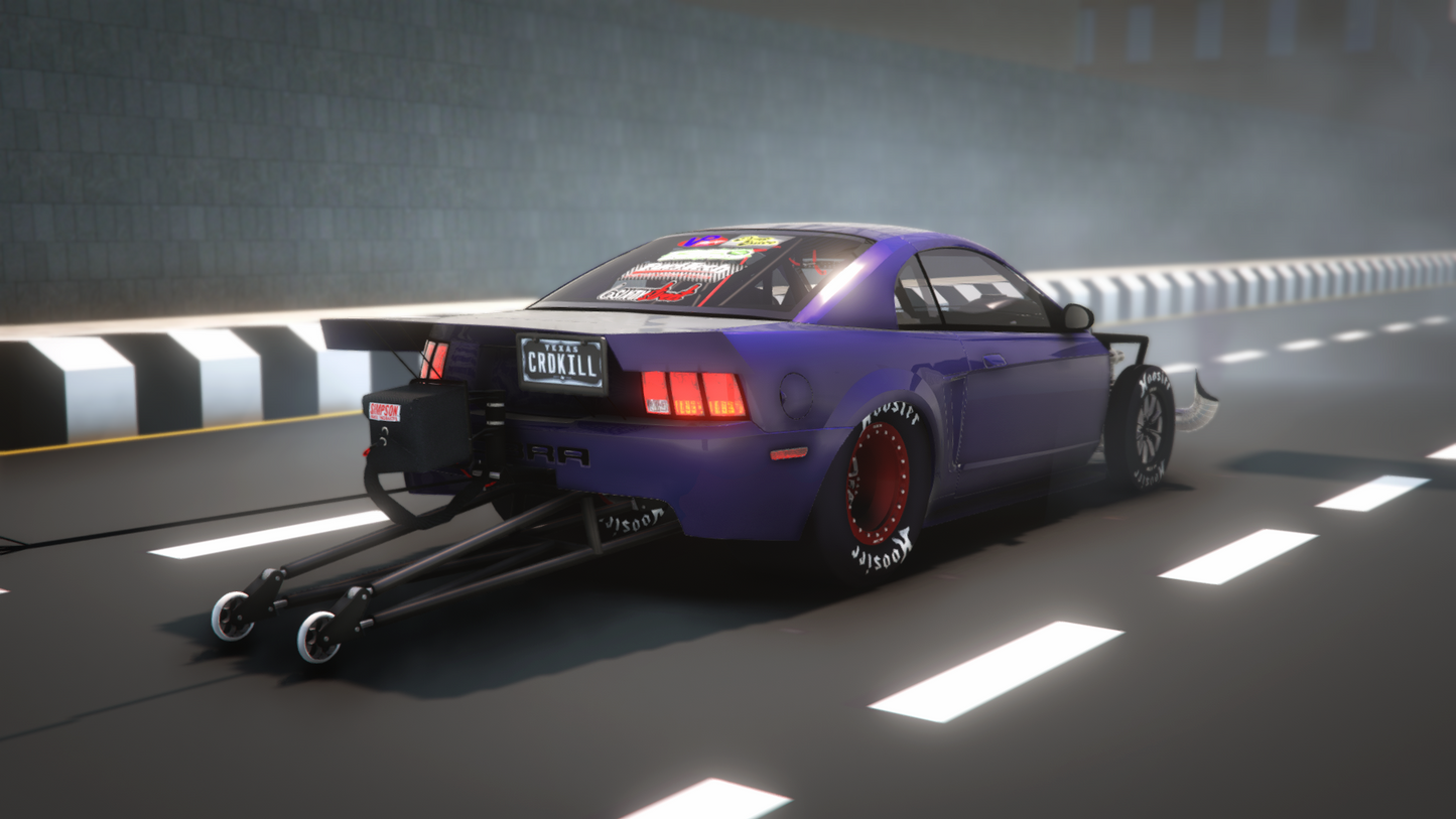 (Debadged) Ford Mustang Cobra Twin Turbo Drag – AIO Cars FiveM