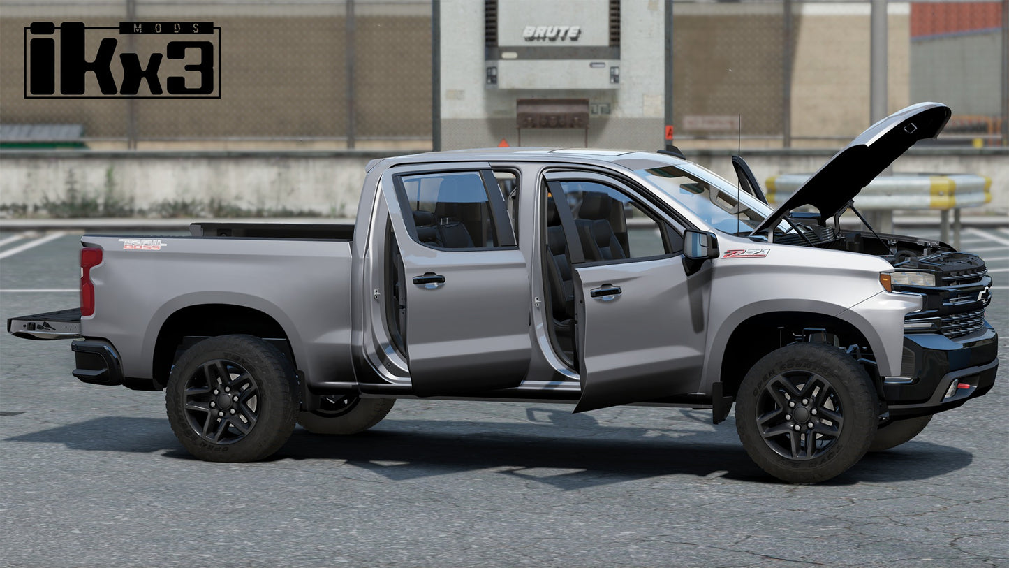 (Badged/Debadged) Chevrolet Silverado LT Trail Boss 2020