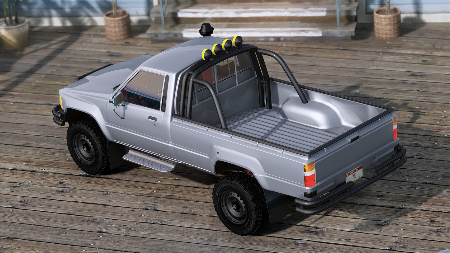 Toyota Hilux Xtra Cab SR5 4x4 1985-1990 ''Marty McFly''