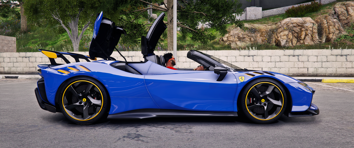 Ferrari SF90XX Spider [Animation Roof]