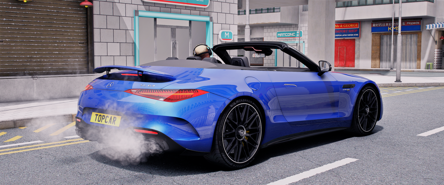 2024 Mercedes SL63 AMG [Animation Roof]