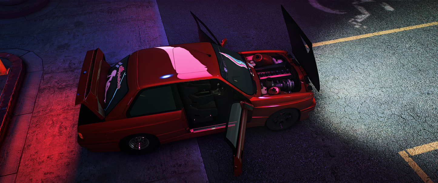 BMW M3 swap 2JZ Drag