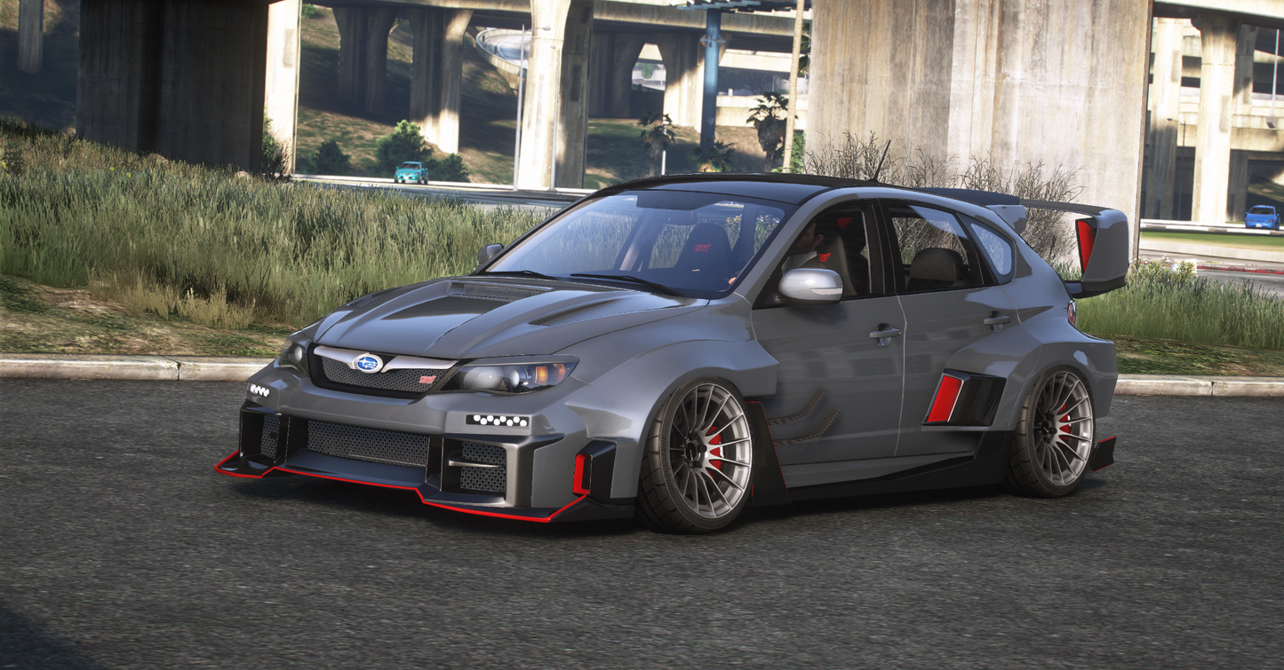 Subaru Impreza WRX STI 2010 Pack (260+ Tuning + Custom Sound + Add-On Sound)