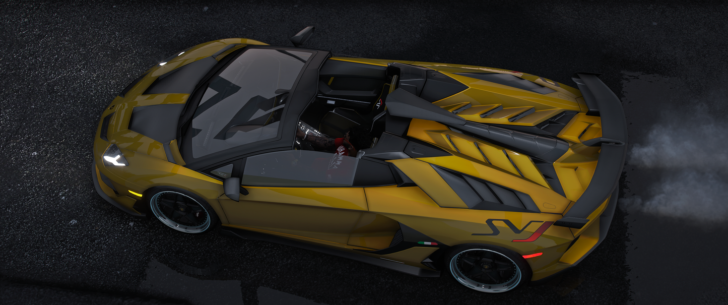 Custom Lamborghini Aventador SVJ Roadster